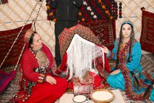 Vice-President of Heydar Aliyev Foundation Leyla Aliyeva visits exhibition of Turkmen national cuisine (PHOTO)