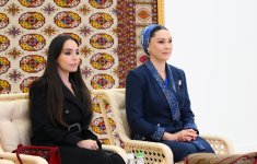 Vice-President of Heydar Aliyev Foundation Leyla Aliyeva visits exhibition of Turkmen national cuisine (PHOTO)