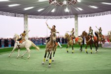 Vice-President of Heydar Aliyev Foundation Leyla Aliyeva visits exhibition of Turkmen national cuisine (PHOTO)