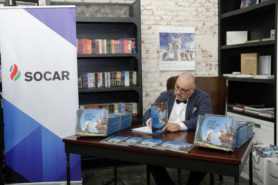 Baku Book Center hosts presentation of “The Secret of Black Gold” book with SOCAR’s support (PHOTO)