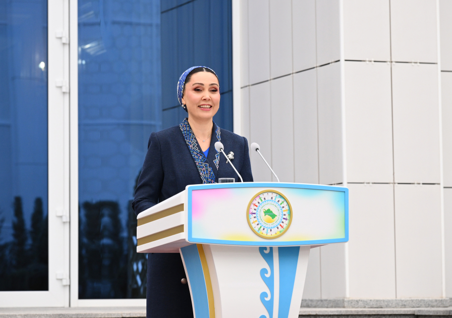 VP of Heydar Aliyev Foundation Leyla Aliyeva attends opening of Awaza branch of Charitable Foundation for Assistance to Children in Need of Guardianship in Turkmenistan (PHOTO)