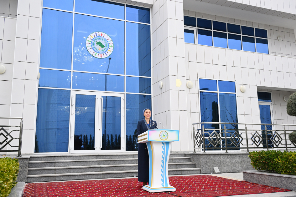 VP of Heydar Aliyev Foundation Leyla Aliyeva attends opening of Awaza branch of Charitable Foundation for Assistance to Children in Need of Guardianship in Turkmenistan (PHOTO)