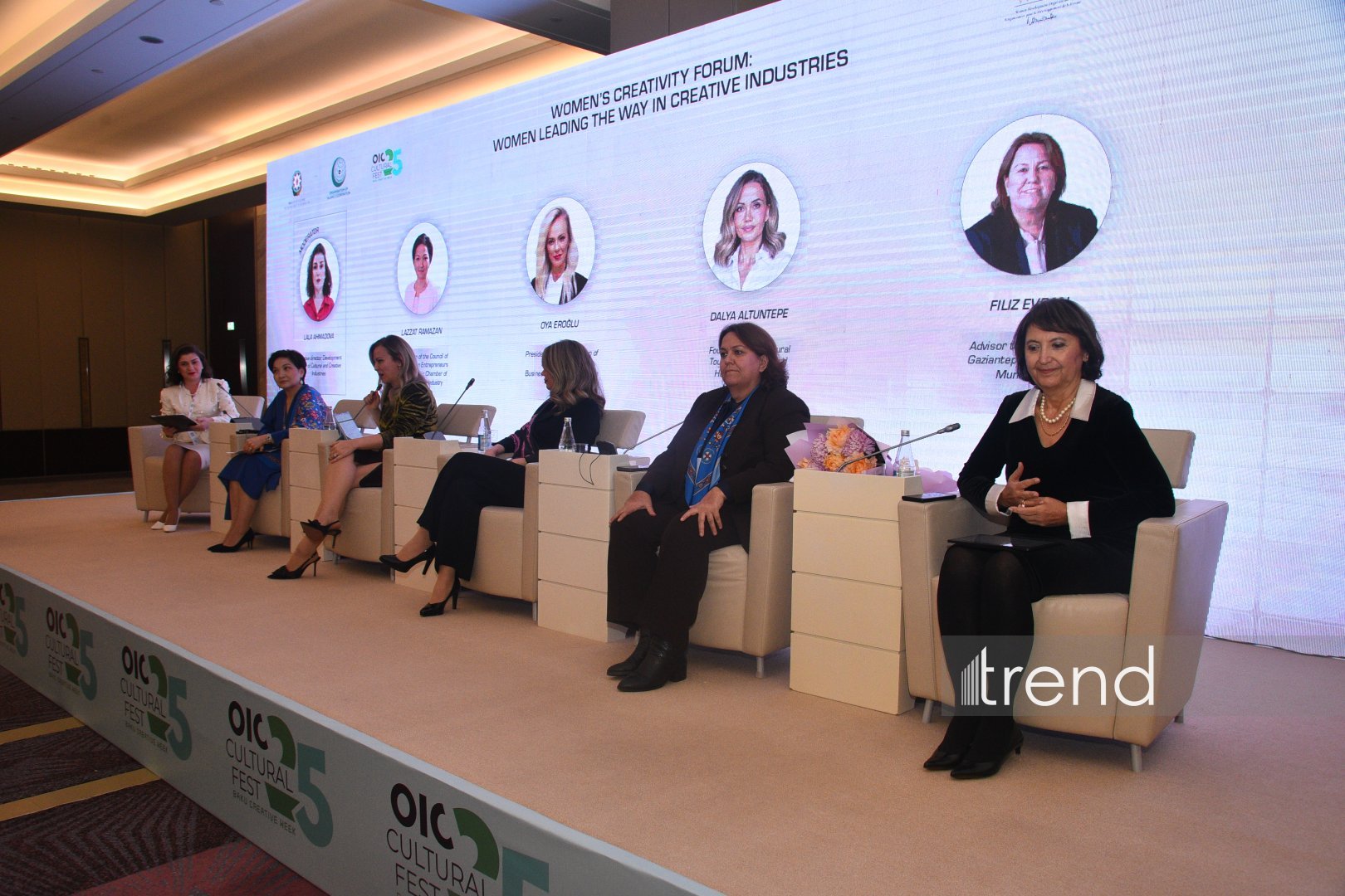 Baku's Women's Creativity Forum discusses creative industry female leaders (PHOTO)
