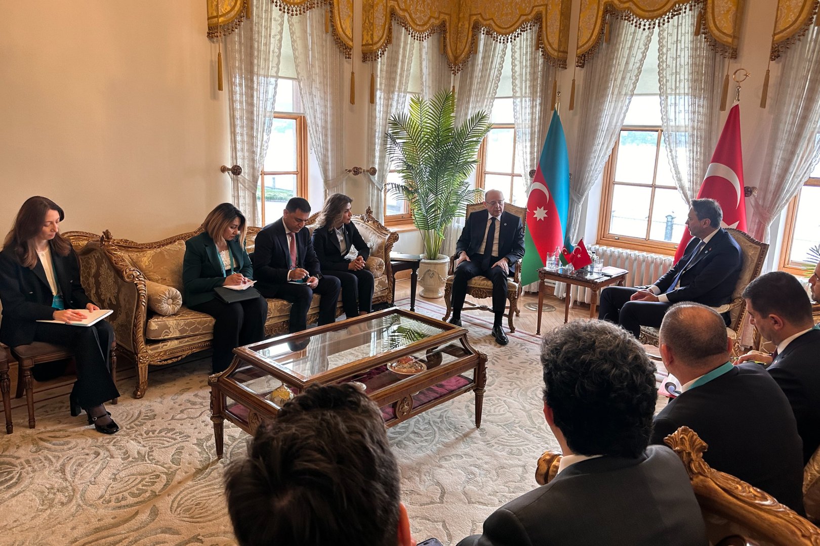 Azerbaijani-Turkish energy ministers discuss energy co-op in Istanbul (PHOTO)