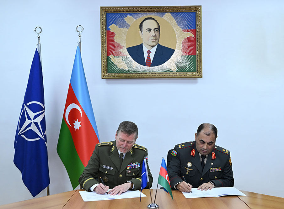Azerbaijan's MoD and NATO ink key memo to strengthen partnership