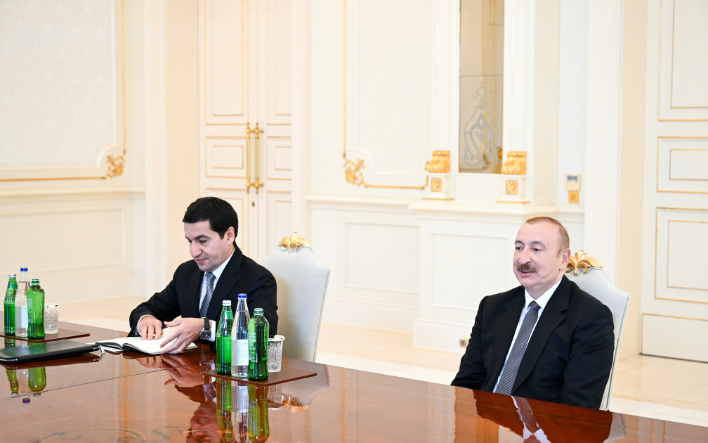 President Ilham Aliyev receives UK and Northern Ireland’s Trade Envoy to Azerbaijan (PHOTO)