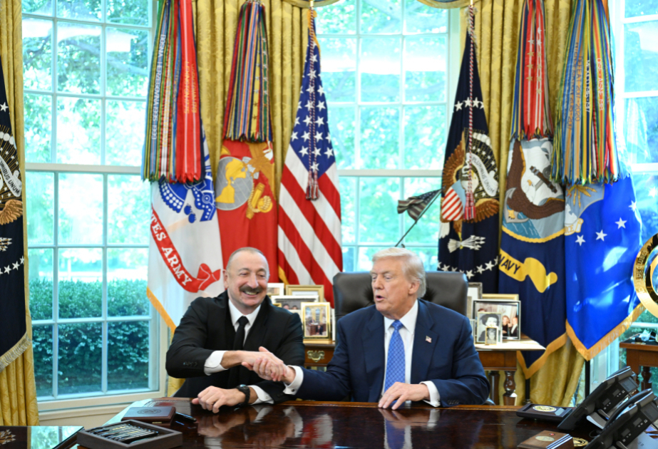 President Ilham Aliyev expresses gratitude to U.S. President Donald Trump