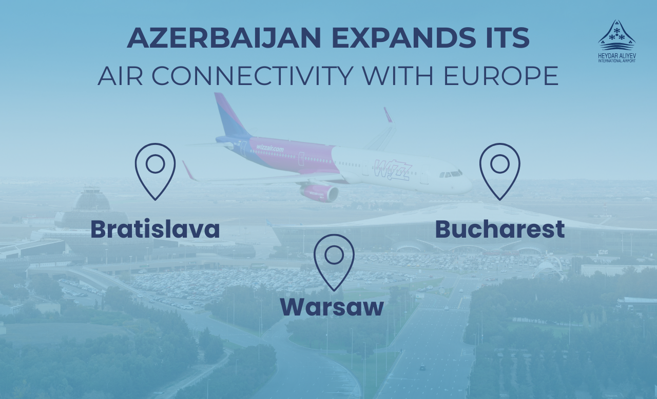 Azerbaijan expands its air connectivity with Europe: Direct Baku–Bratislava flights to launch