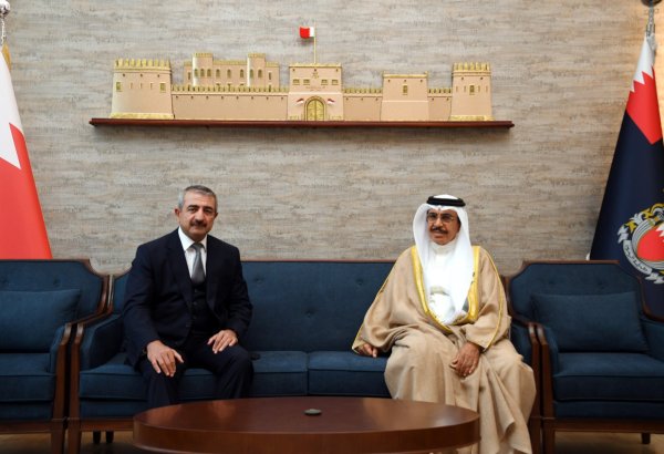 Azerbaijan’s Border Service chief meets with Bahraini Interior minister