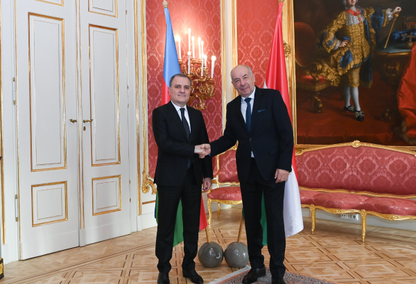 Azerbaijani FM discusses expanding strategic partnership with Hungarian president (PHOTO)