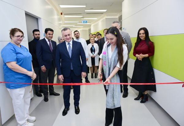 VP of Heydar Aliyev Foundation Leyla Aliyeva attends opening ceremony of Bone Marrow Transplantation Unit at Liv Bona Dea Hospital (PHOTO)