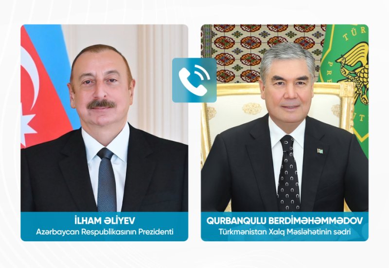 President Ilham Aliyev makes phone call to Chairman of Halk Maslakhaty of Turkmenistan