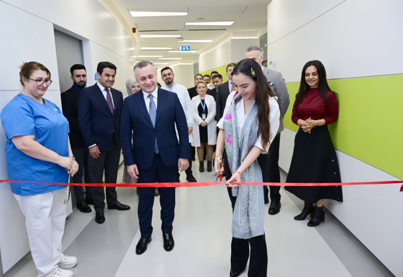 VP of Heydar Aliyev Foundation Leyla Aliyeva attends opening ceremony of Bone Marrow Transplantation Unit at Liv Bona Dea Hospital (PHOTO)