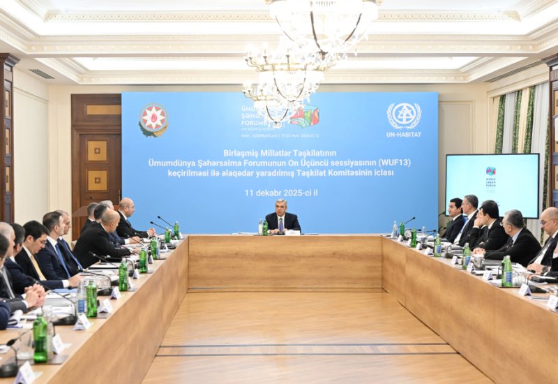 Azerbaijan's Organizing Committee for WUF13 holds another meeting (PHOTO)