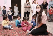 VP of Heydar Aliyev Foundation Leyla Aliyeva visits Children’s Tuberculosis Sanatorium No. 5 under Ministry of Health (PHOTO)