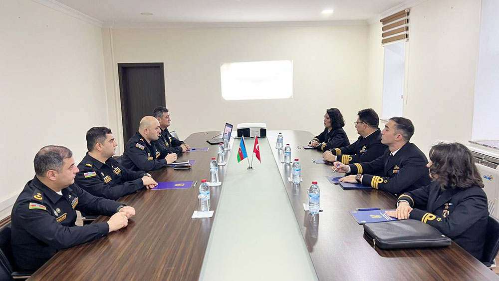 Azerbaijani, Turkish Naval Forces discuss dev't of electronic navigation data (PHOTO)
