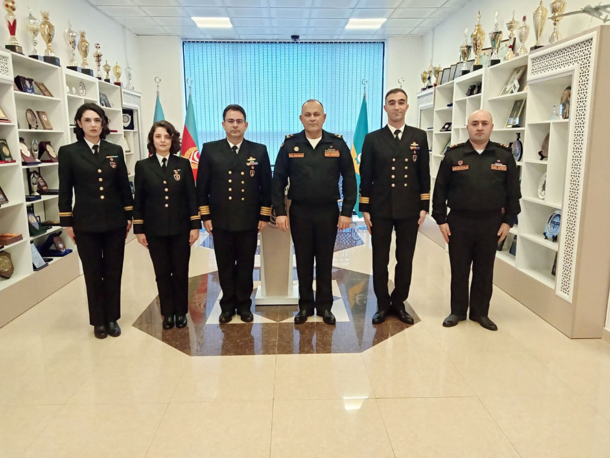 Azerbaijani, Turkish Naval Forces discuss dev't of electronic navigation data (PHOTO)