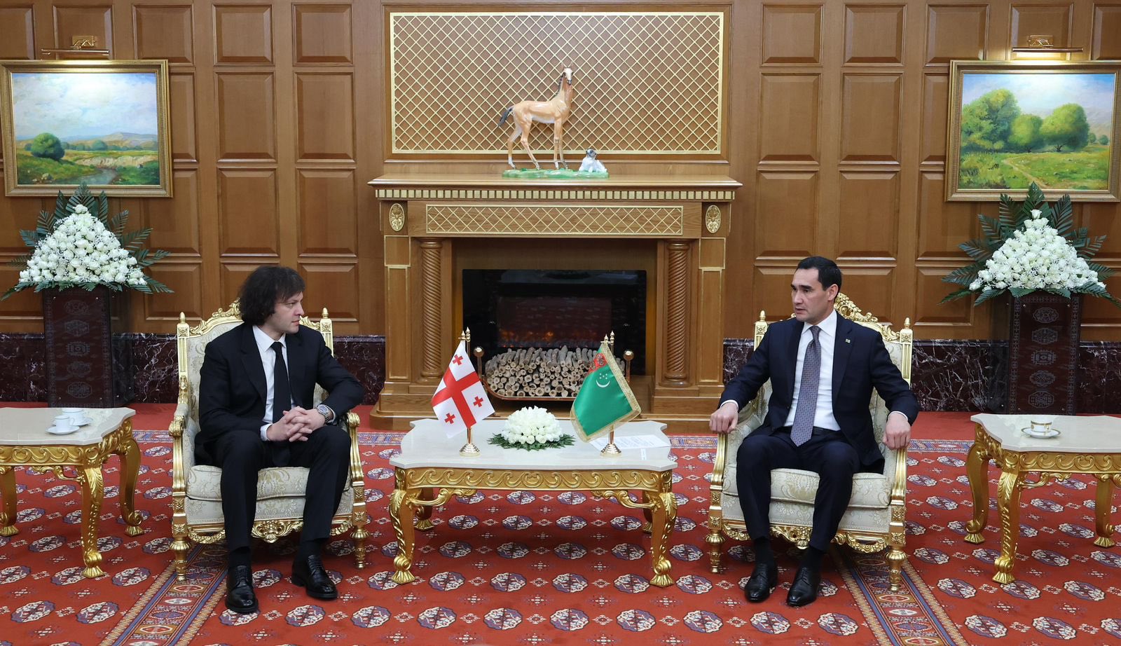 Georgian PM and President of Turkmenistan explore new avenues for partnership