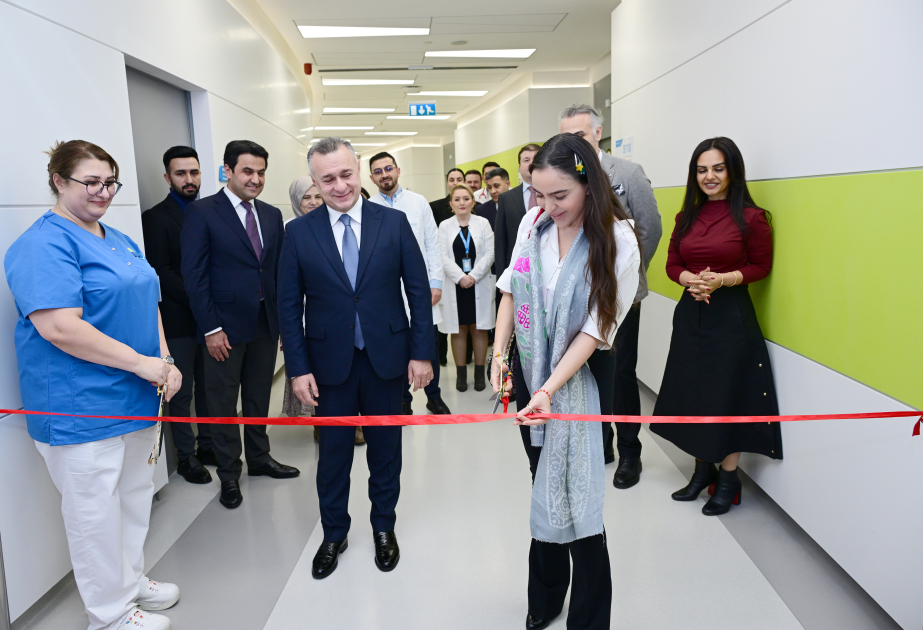 VP of Heydar Aliyev Foundation Leyla Aliyeva attends opening ceremony of Bone Marrow Transplantation Unit at Liv Bona Dea Hospital (PHOTO)