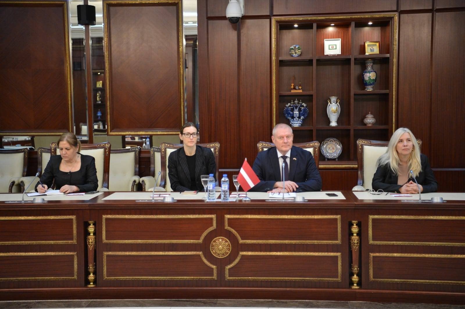 Azerbaijan, Latvia discuss co-op in agriculture, food industry, healthcare (PHOTO)