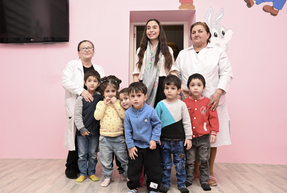 VP of Heydar Aliyev Foundation Leyla Aliyeva visits Children’s Tuberculosis Sanatorium No. 5 under Ministry of Health (PHOTO)