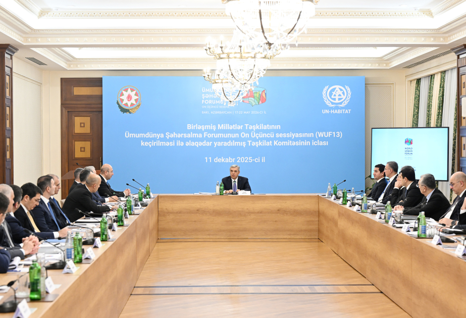 Azerbaijan's Organizing Committee for WUF13 holds another meeting (PHOTO)