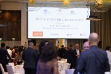 BCCA hosts dinner in honor of UK Trade Envoy to Azerbaijan, Central Asia