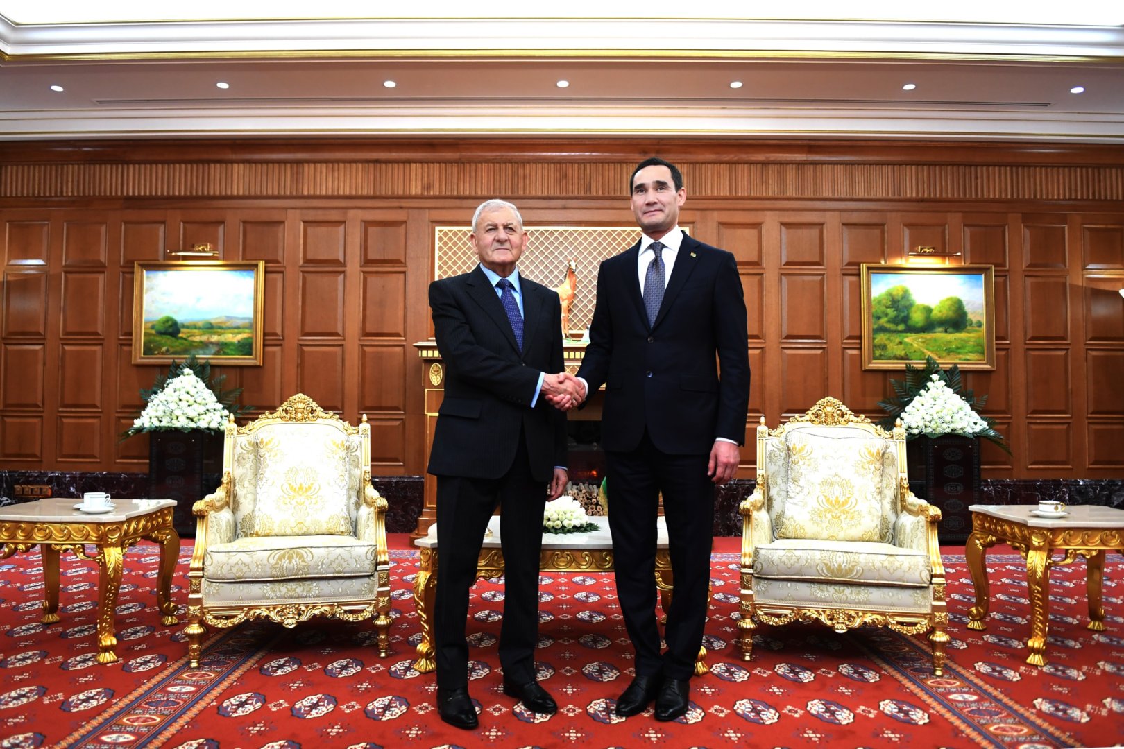 Iraq and Turkmenistan discuss strategic pathways for strengthening relations