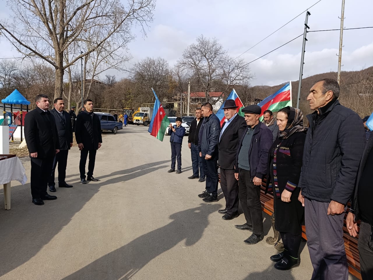 ex-IDPs' next group reaches Vangli and Hasanriz villages in Azerbaijan's Aghdara (PHOTO)