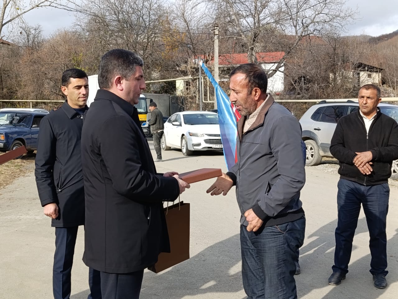 ex-IDPs' next group reaches Vangli and Hasanriz villages in Azerbaijan's Aghdara (PHOTO)