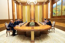Chairperson of Senate of Oliy Majlis of Uzbekistan receives TURKPA SecGen (PHOTO)