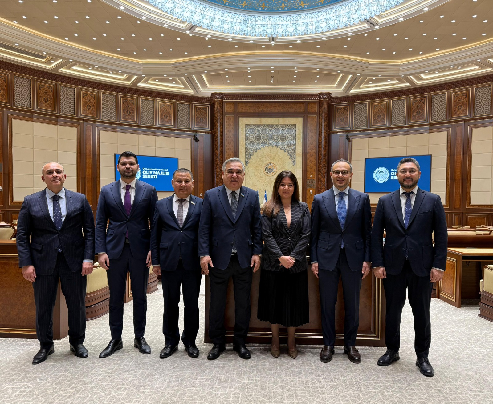 Chairperson of Senate of Oliy Majlis of Uzbekistan receives TURKPA SecGen (PHOTO)