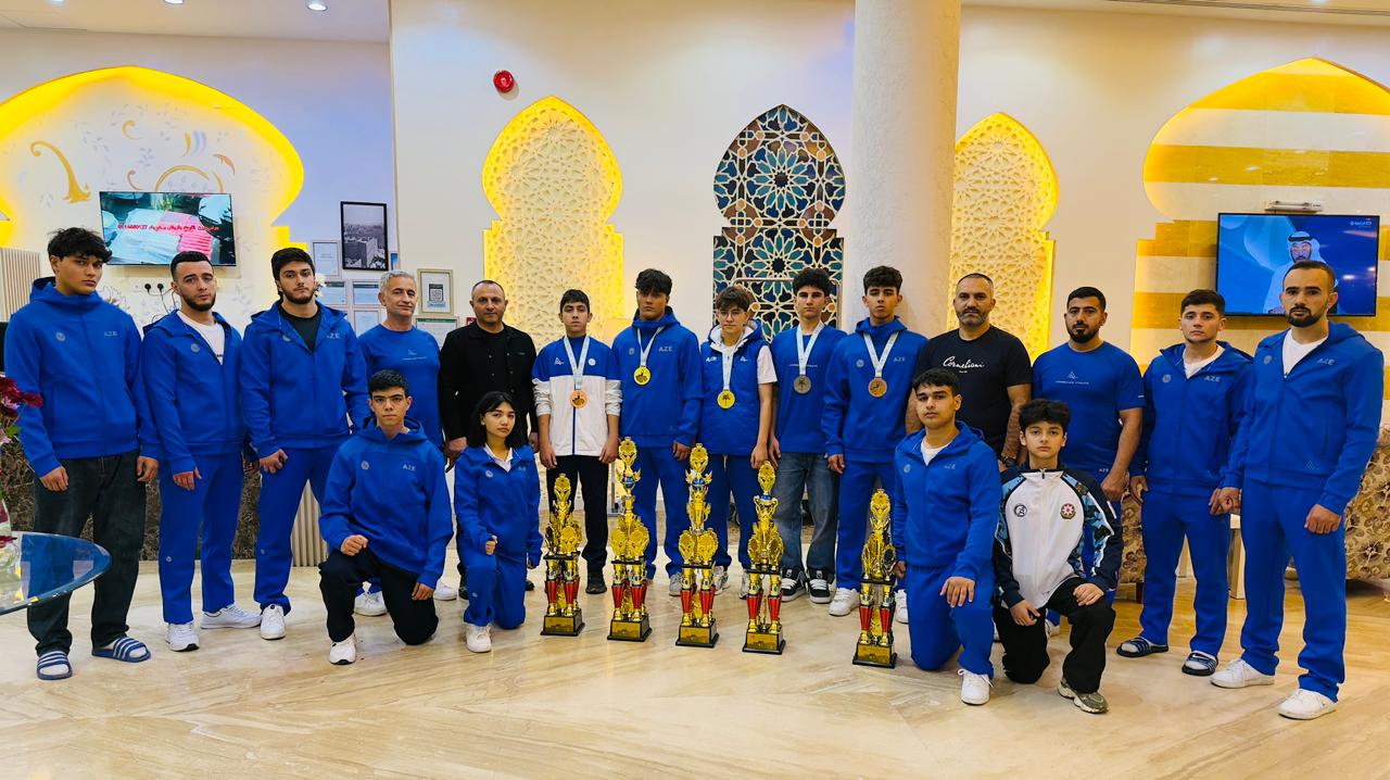 Azerbaijani karate athletes successfully perform at World Championship