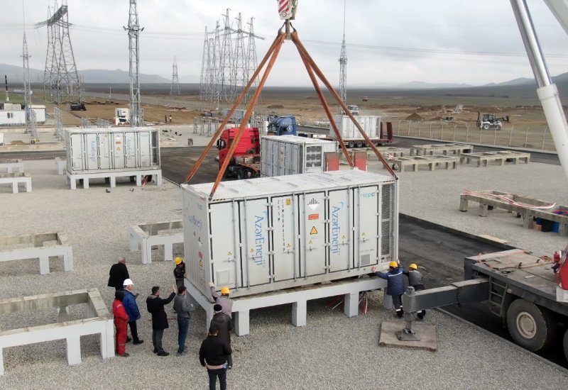 Azerbaijan sets wheels in motion for largest battery energy storage in region (PHOTO)