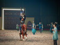 Karabakh horses conquer hearts with spectacular performances in Saudi Arabia (PHOTO)
