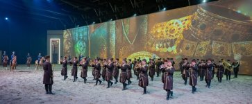 Karabakh horses conquer hearts with spectacular performances in Saudi Arabia (PHOTO)