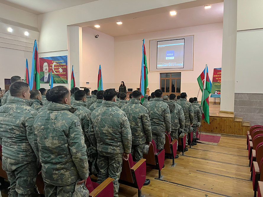 Azerbaijan's Land Forces hold events on “Year of Constitution and Sovereignty” (PHOTO)