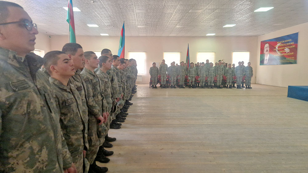 Azerbaijan's Land Forces hold events on “Year of Constitution and Sovereignty” (PHOTO)
