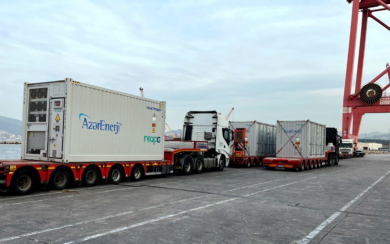 Azerbaijan sets wheels in motion for largest battery energy storage in region (PHOTO)