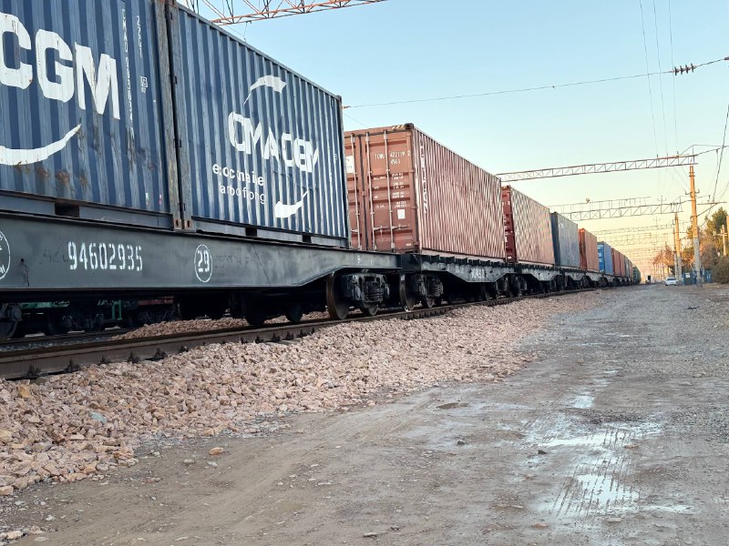 Uzbekistan increases container shipments to Europe via Turkmenbashi