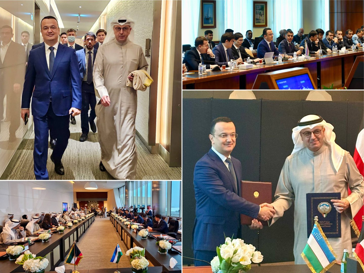 Uzbekistan and Kuwait explore cooperation on oil, gas, and aviation fuel