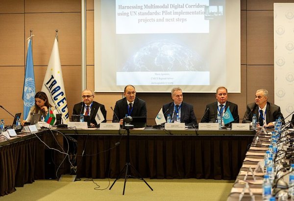 TRACECA, UNECE explore digital future of multimodal transport in Azerbaijan's Baku