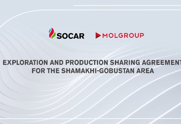 SOCAR, MOL Group sign PSA for exploration and production in Shamakhi–Gobustan Area