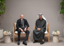 President Ilham Aliyev meets with President of United Arab Emirates and participates in number of events in Abu Dhabi (PHOTO/VIDEO)