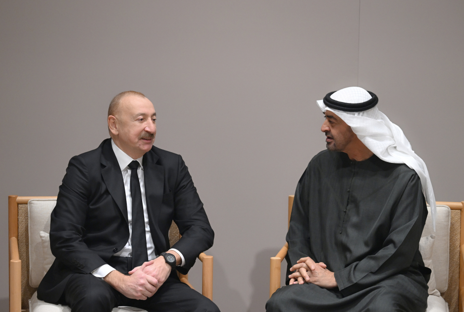 President Ilham Aliyev meets with President of United Arab Emirates and participates in number of events in Abu Dhabi (PHOTO/VIDEO)