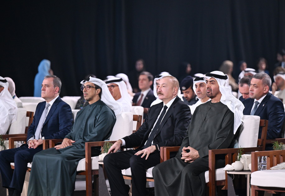 President Ilham Aliyev meets with President of United Arab Emirates and participates in number of events in Abu Dhabi (PHOTO/VIDEO)