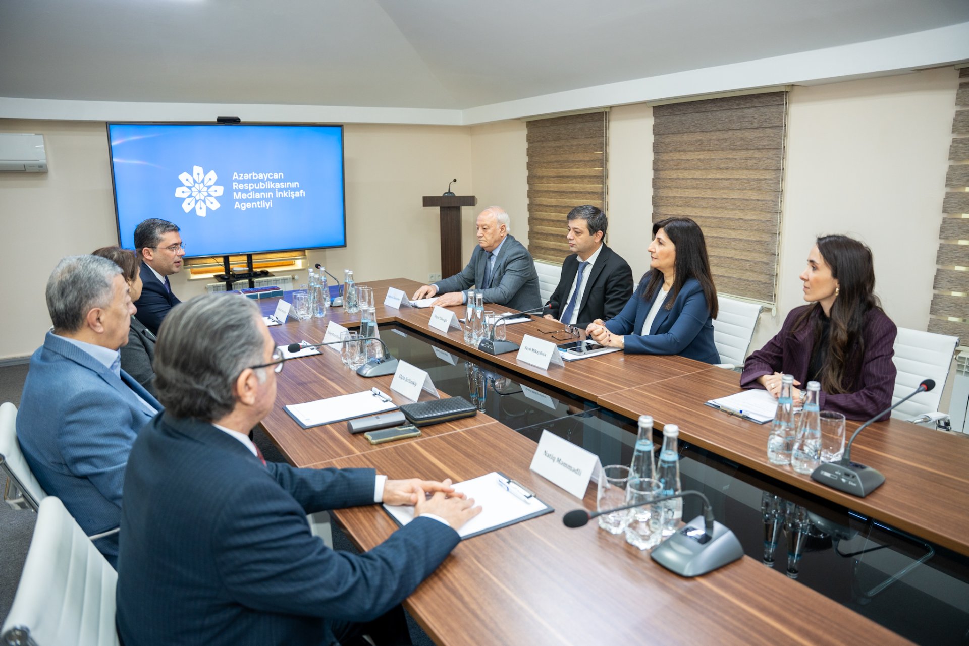 Azerbaijani Media Development Agency's Supervisory Board meets on 2025 results (PHOTO)