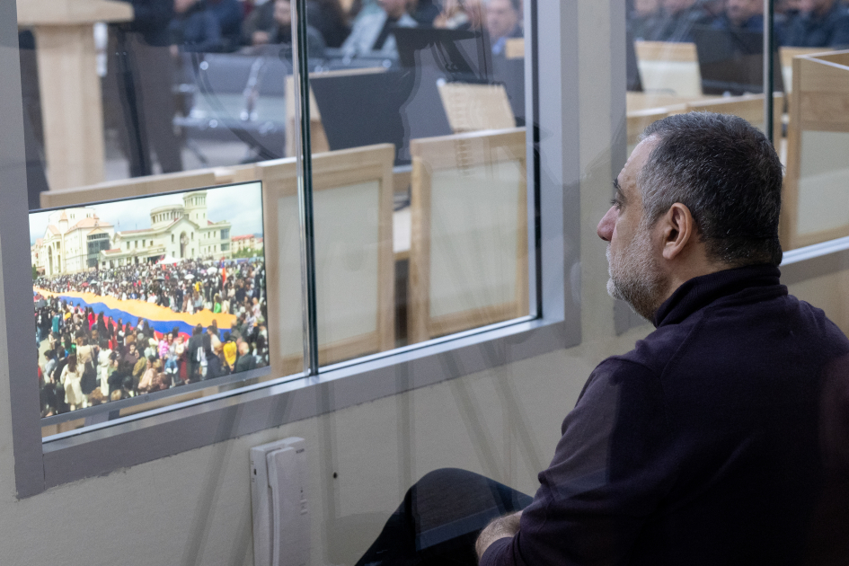 Prosecutor speaks at Ruben Vardanyan’s trial, proposes life imprisonment for accused (PHOTO)