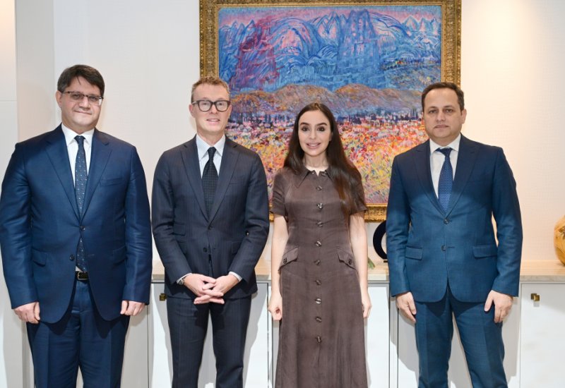 Vice-President of Heydar Aliyev Foundation Leyla Aliyeva meets with Special Representative of WHO Regional Office for Europe (PHOTO)