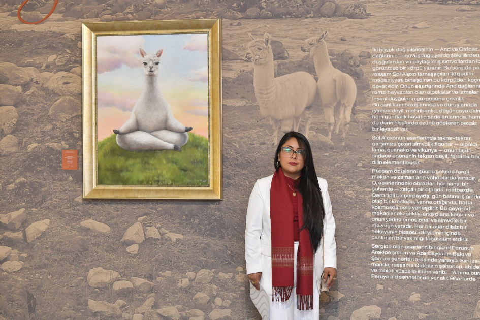 Alpacas by Sol Alejo shine at Baku’s Heydar Aliyev Center (PHOTO/VIDEO)